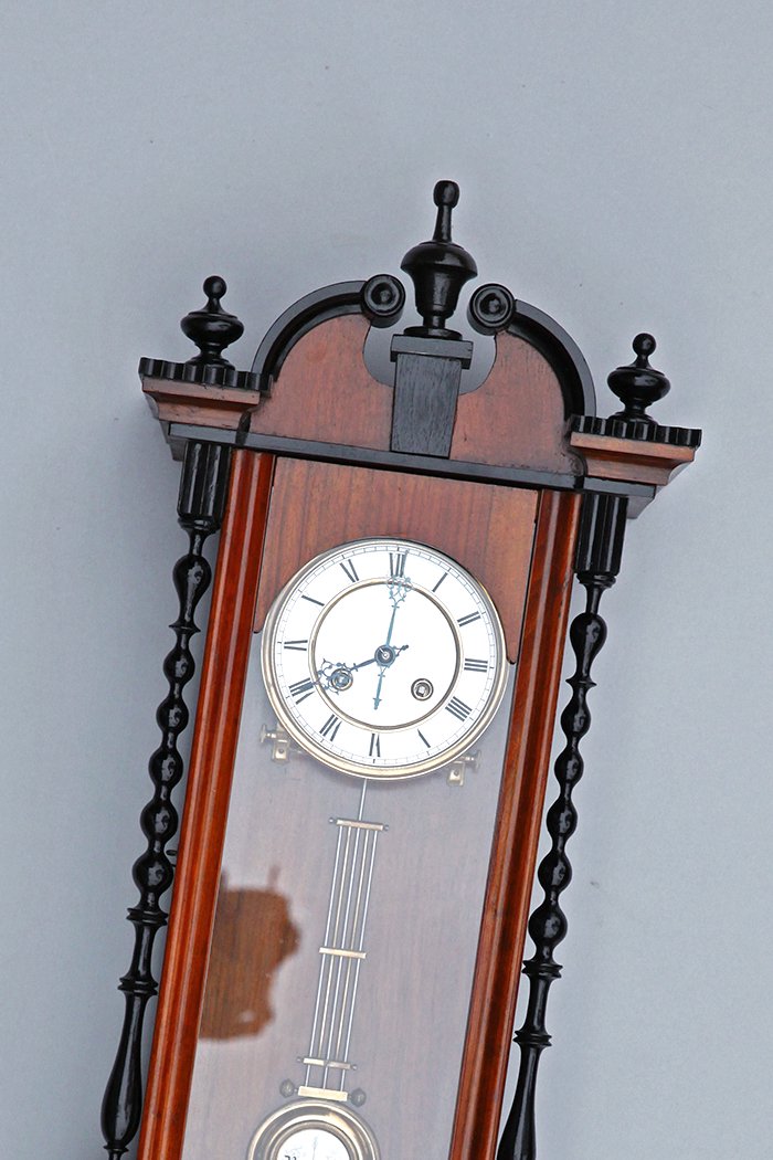 ヴィエンナクロック、振り子時計、機械式時計 - アンティーク 