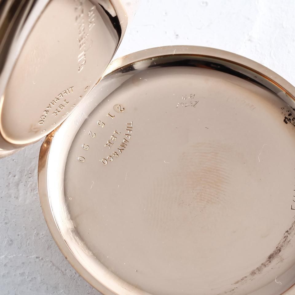 ティファニー アガシー兄弟 懐中時計 ポケットウォッチ オープンケース