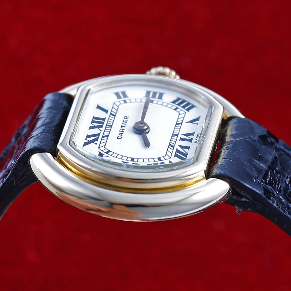 カルティエ オールド・エリプスLM 18KYG 手巻き 1970年代 ヴィンテージ CARTIER wl-49 - アンティーク&オールディーズ  オンラインストア