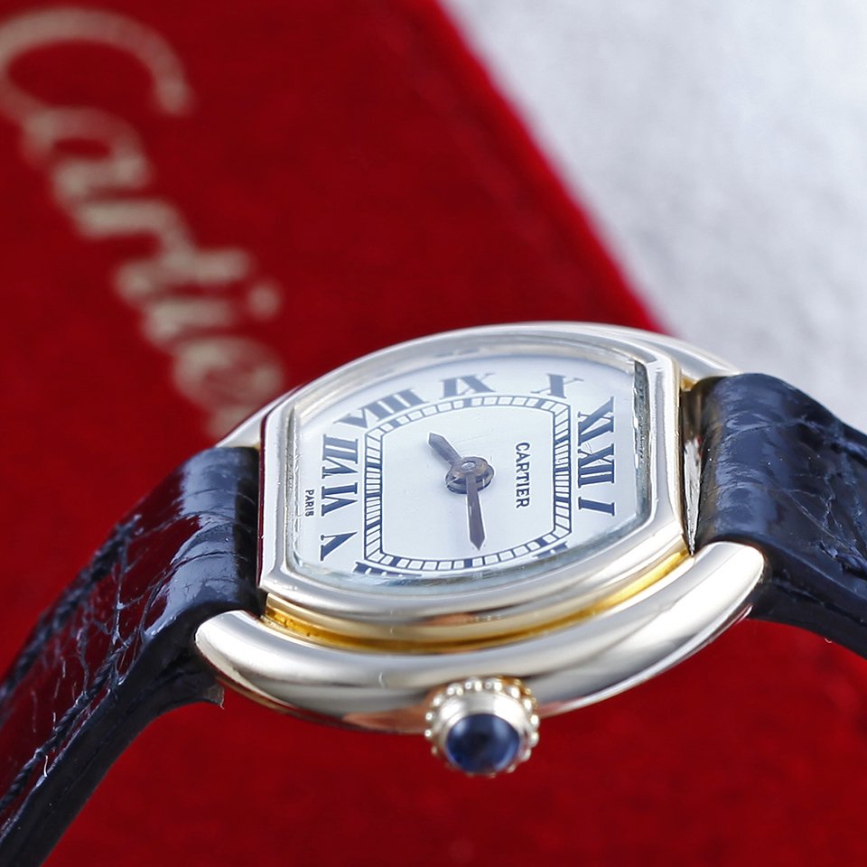 カルティエ オールド・エリプスLM 18KYG 手巻き 1970年代 ヴィンテージ CARTIER wl-49 - アンティーク&オールディーズ  オンラインストア