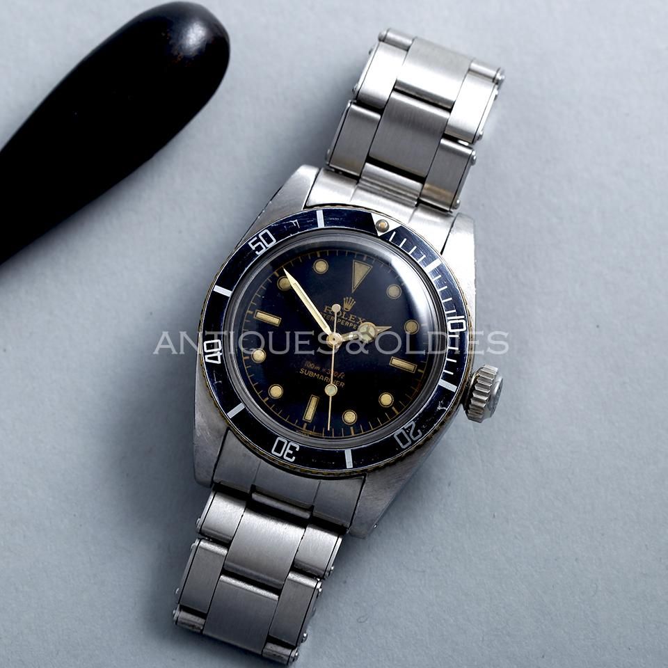 ロレックス　サブマリーナ　Ref.6538　ジェームズ・ボンド　ヴィンテージ　1956～1964年　ROLEX SUBMARINER -  アンティークu0026オールディーズ　オンラインストア