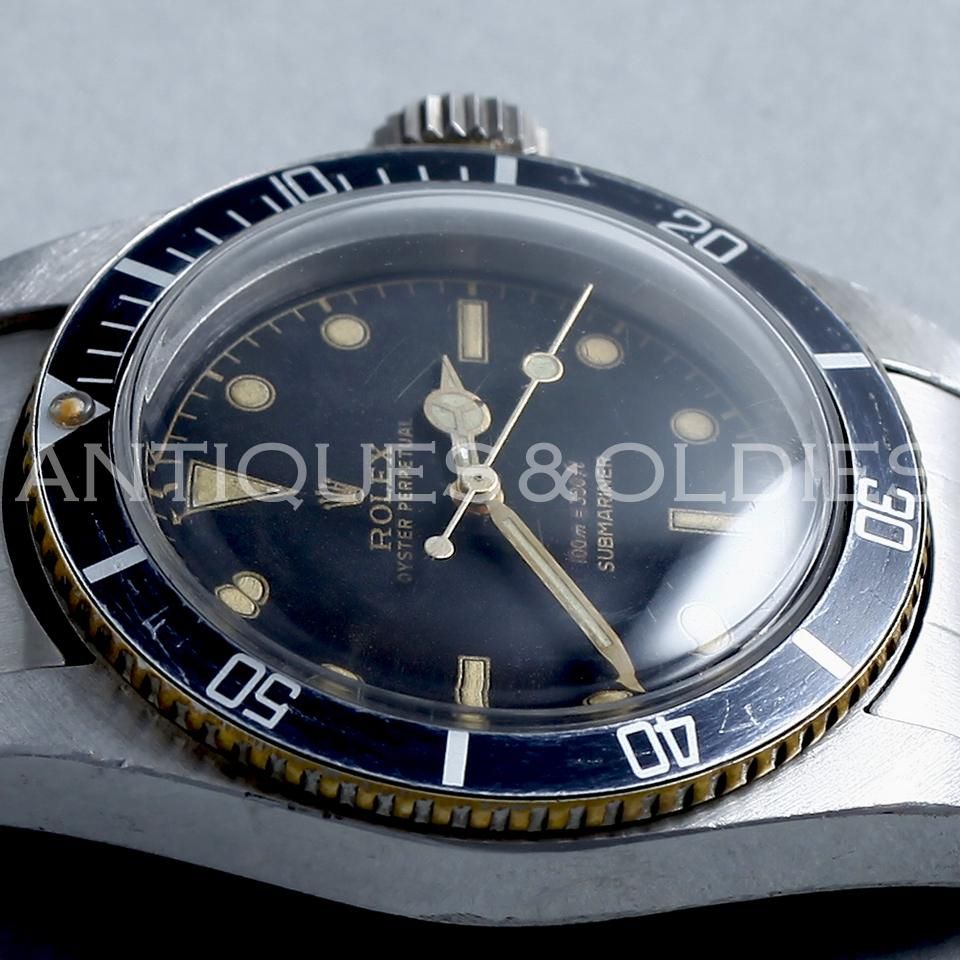 ロレックス　サブマリーナ　Ref.6538　ジェームズ・ボンド　ヴィンテージ　1956～1964年　ROLEX SUBMARINER -  アンティーク&オールディーズ　オンラインストア