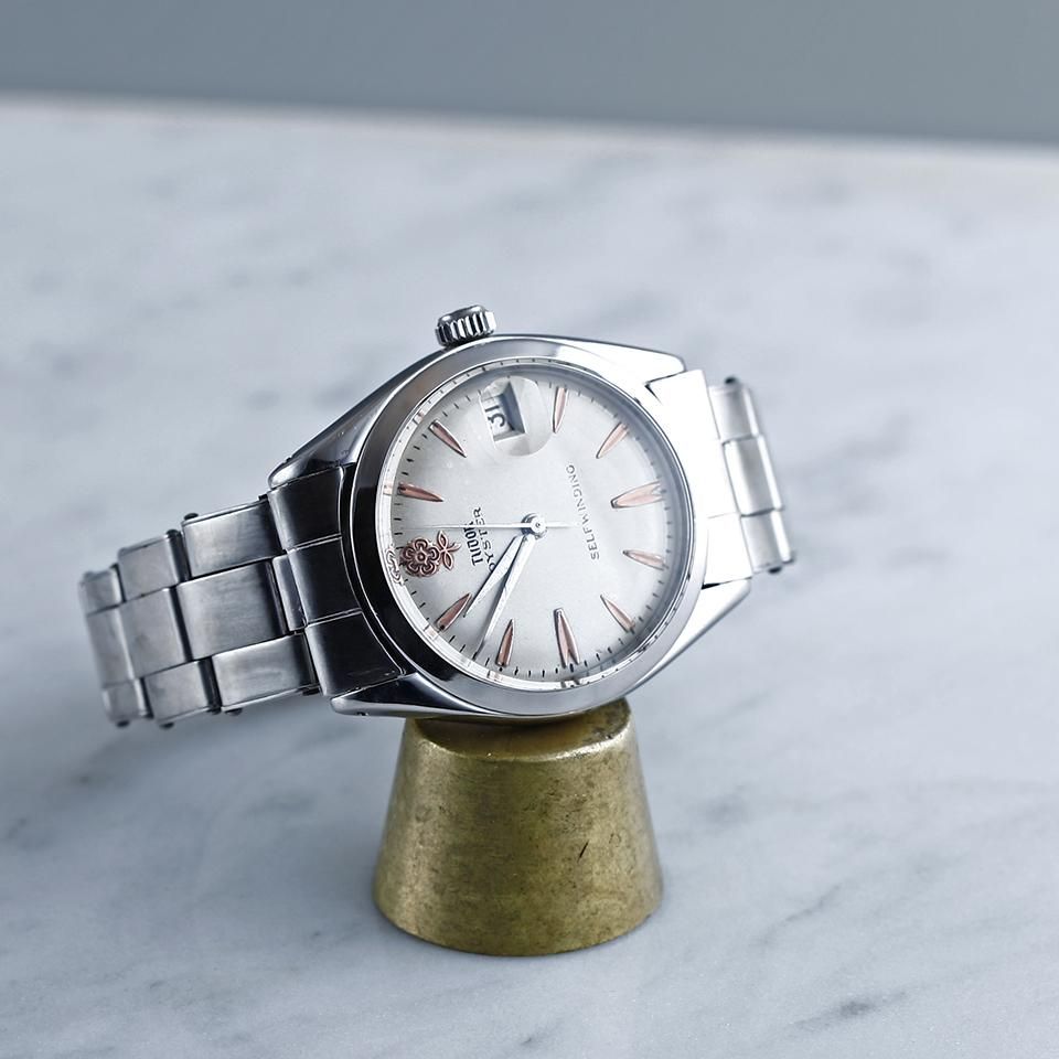 チロル チューダー オイスター デカバラ 1966年製 オリジナルシルバー