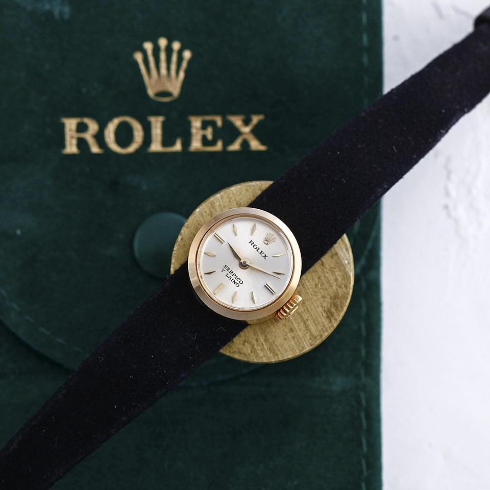 ロレックス カメレオン 純正レザーベルト ROLEX-