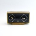 ジャガー・ルクルトの置時計＆湿度計　Air France エールフランスへの寄贈品　電池式　1950年代ミッドセンチュリー