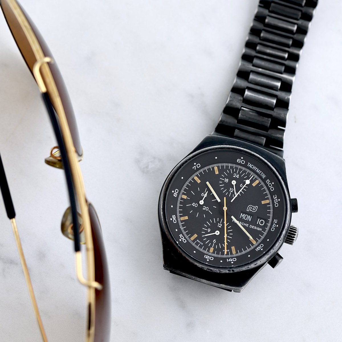 ポルシェデザイン オルフィナ クロノグラフ 7176S - ブランド腕時計