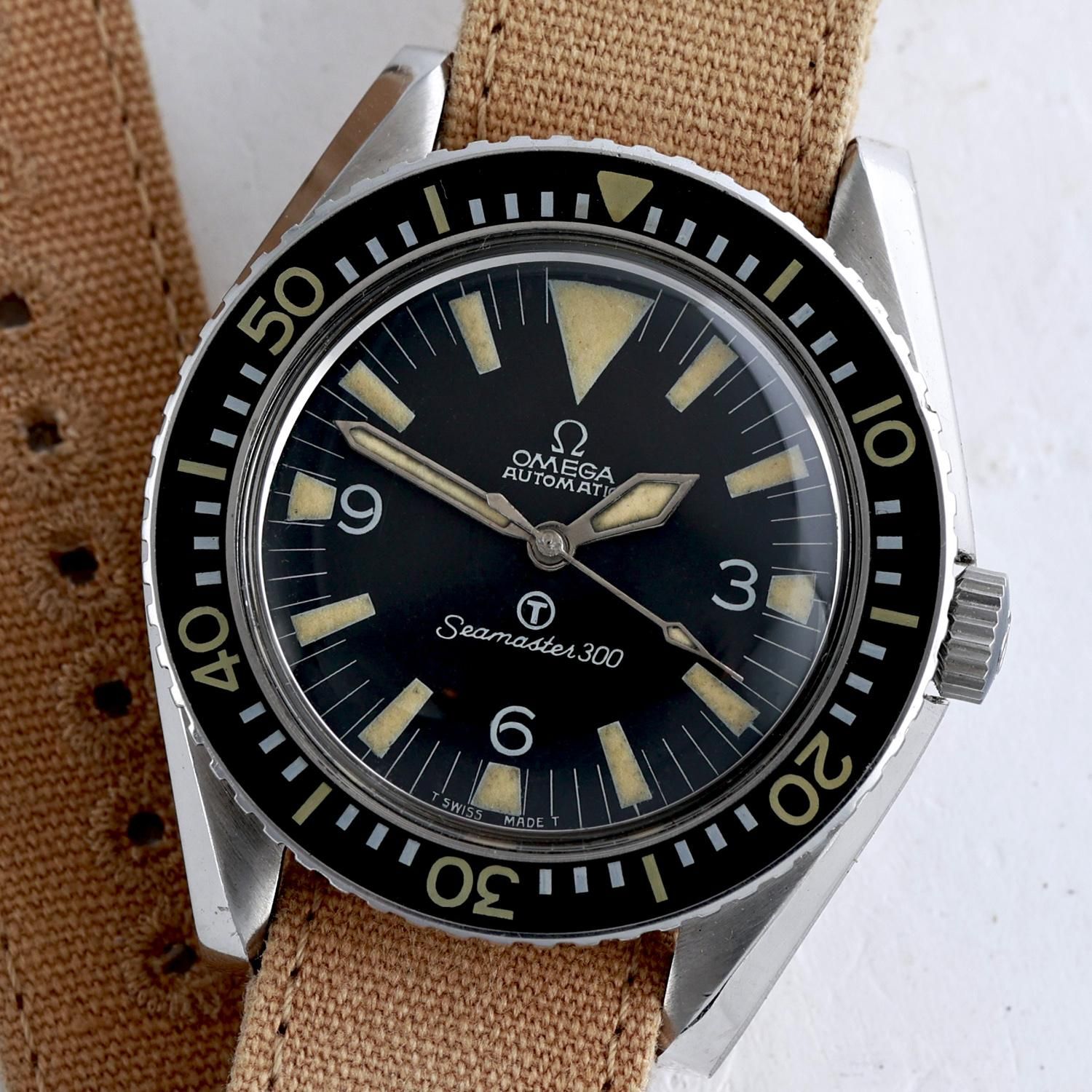 オメガシーマスター300 ミルスペック 英国陸軍支給 第三世代 1967年 Omega Seamaster300 British Army  Mil-spec - アンティークu0026オールディーズ オンラインストア