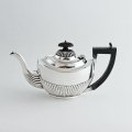 純銀のティーポット　ジョンソン・ダーバン・アンド・カンパニー・リミテッド社　紅茶　1890年代　英国アンティーク　バーミンガム