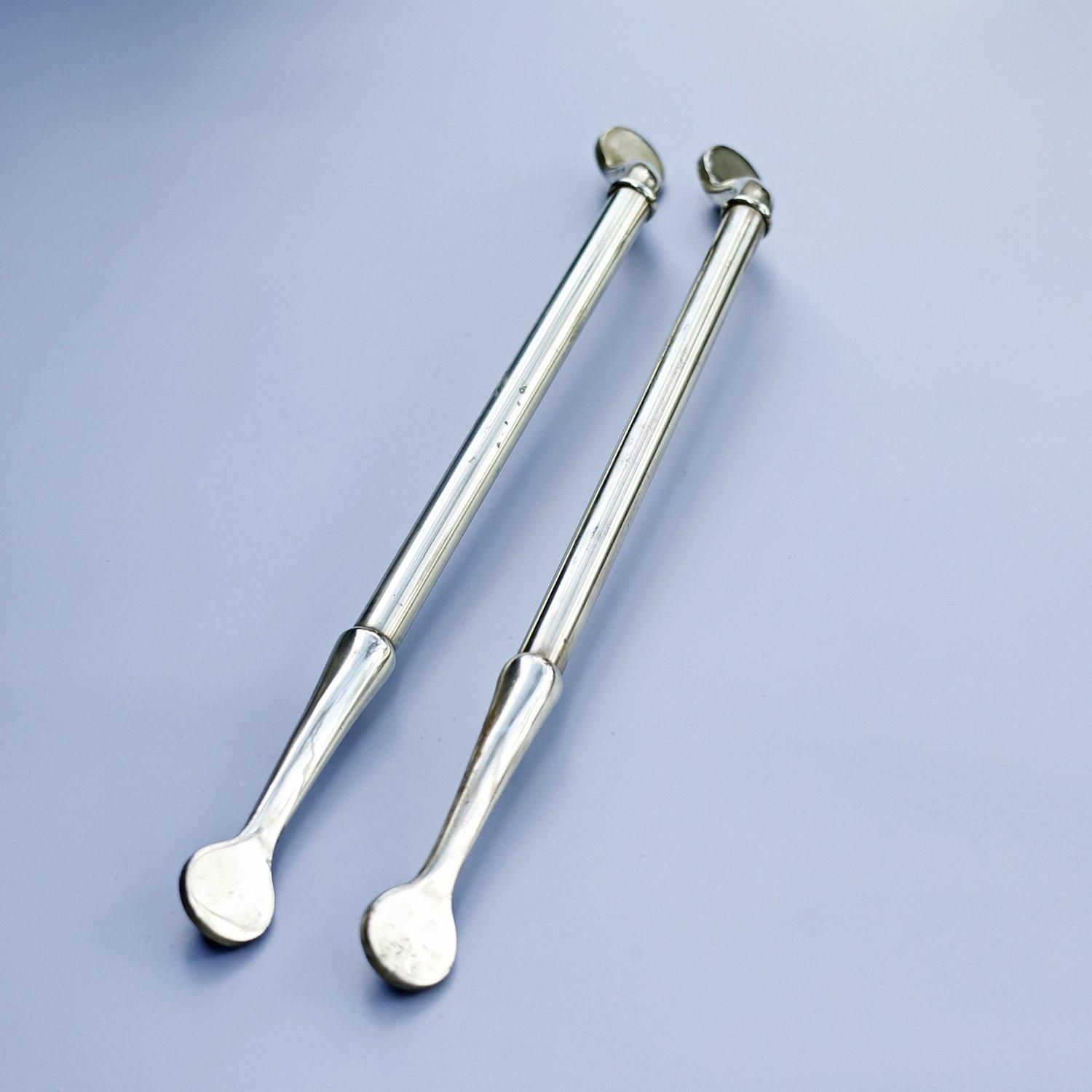 フランス アンティーク Pair brass handle ドア ハンドル