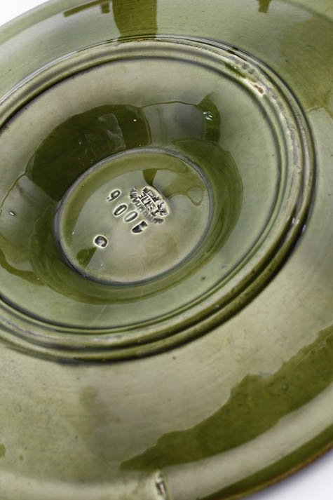 バルボティーヌ 「オイスタープレート」 お皿 24cm フレンチマジョリカ 1930年頃 - アンティーク&オールディーズ オンラインストア