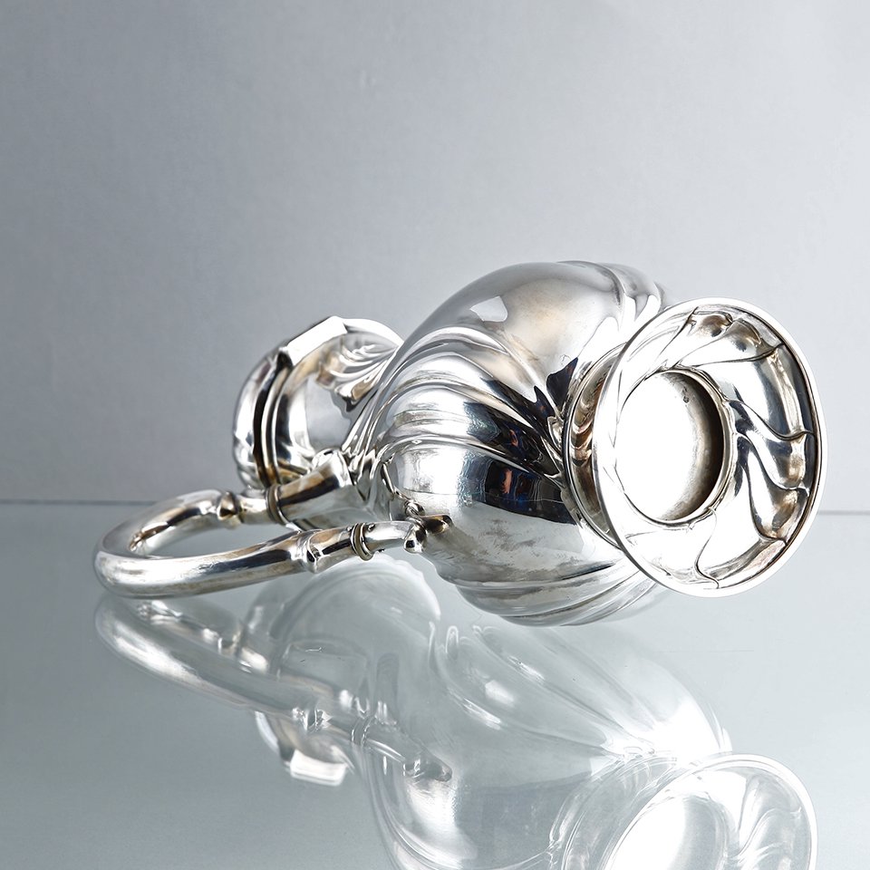銀無垢のジャグ　水差し 800er silber　ドイツ　19世紀バロック様式　アンティーク - アンティーク&オールディーズ　オンラインストア