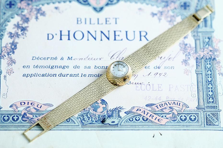 ロレックス カメレオン レディース 18KYG トゥイスト 1950年代 wl-33