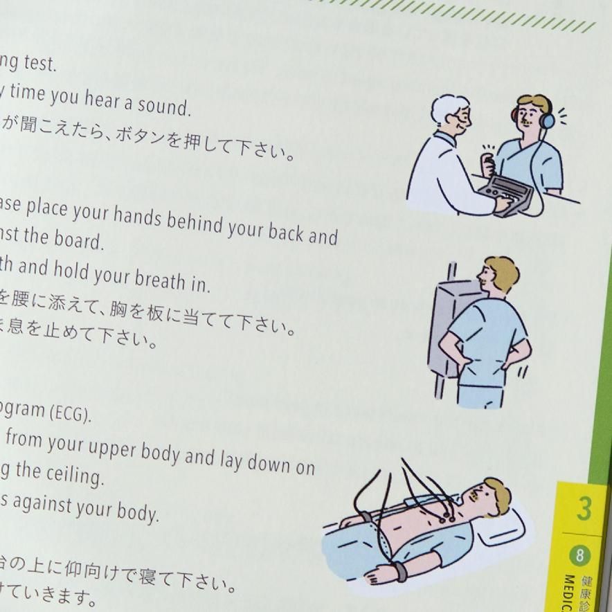 Medical translation book『HELP YOU』英語ver - hickory03travelers