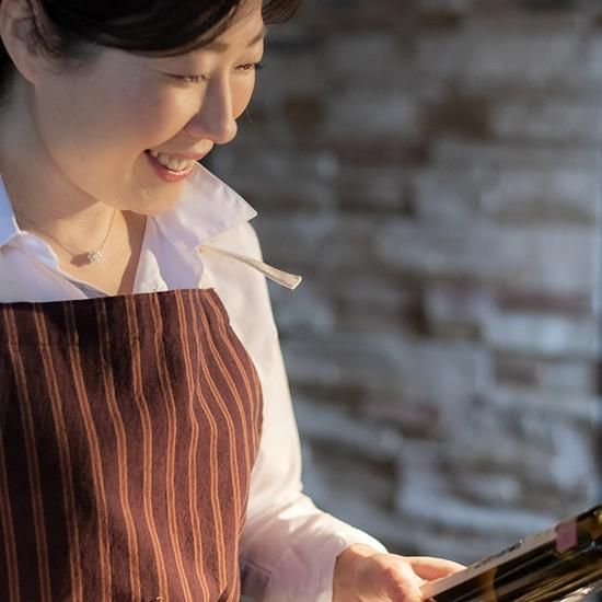 亀田縞のエプロン エンジ縞 - hickory03travelers