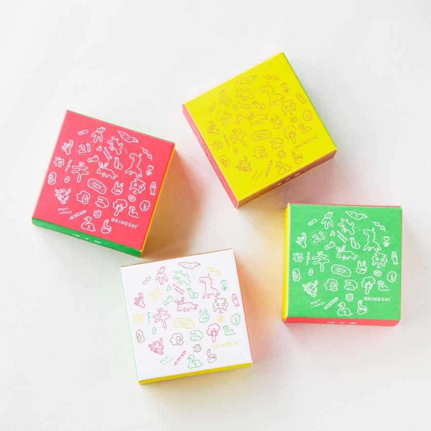 浮き星 ペーパーボックス | 浮き星に箱型パッケージが新発売！カラフル