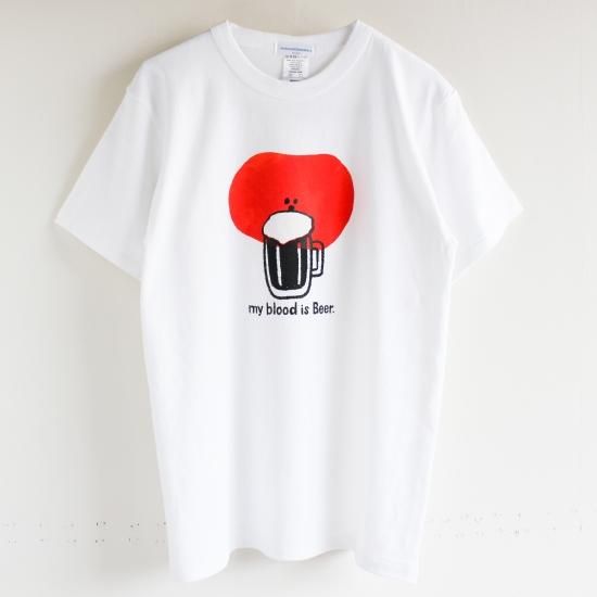 清春 アクスタ&Tシャツ Drink&Bite M +チラシ3枚 ビールで出来ているひと】Tシャツ - hickory03travelers