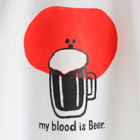 【ビールで出来ているひと】Tシャツ