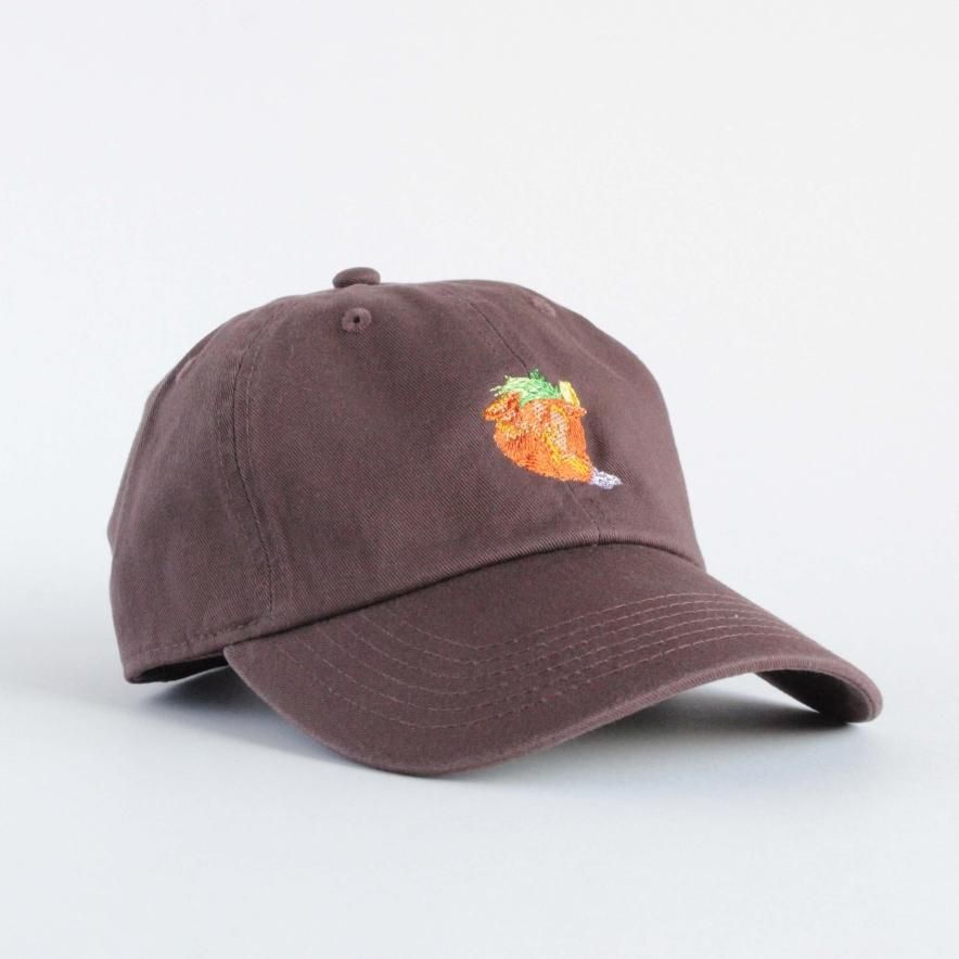 新潟名物・半身アゲ】ダークブラウン キャップ - hickory03travelers