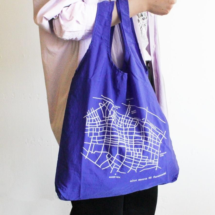 バッグ mee FURUMACHI MAP | ポケッタブルバック - hickory03travelers