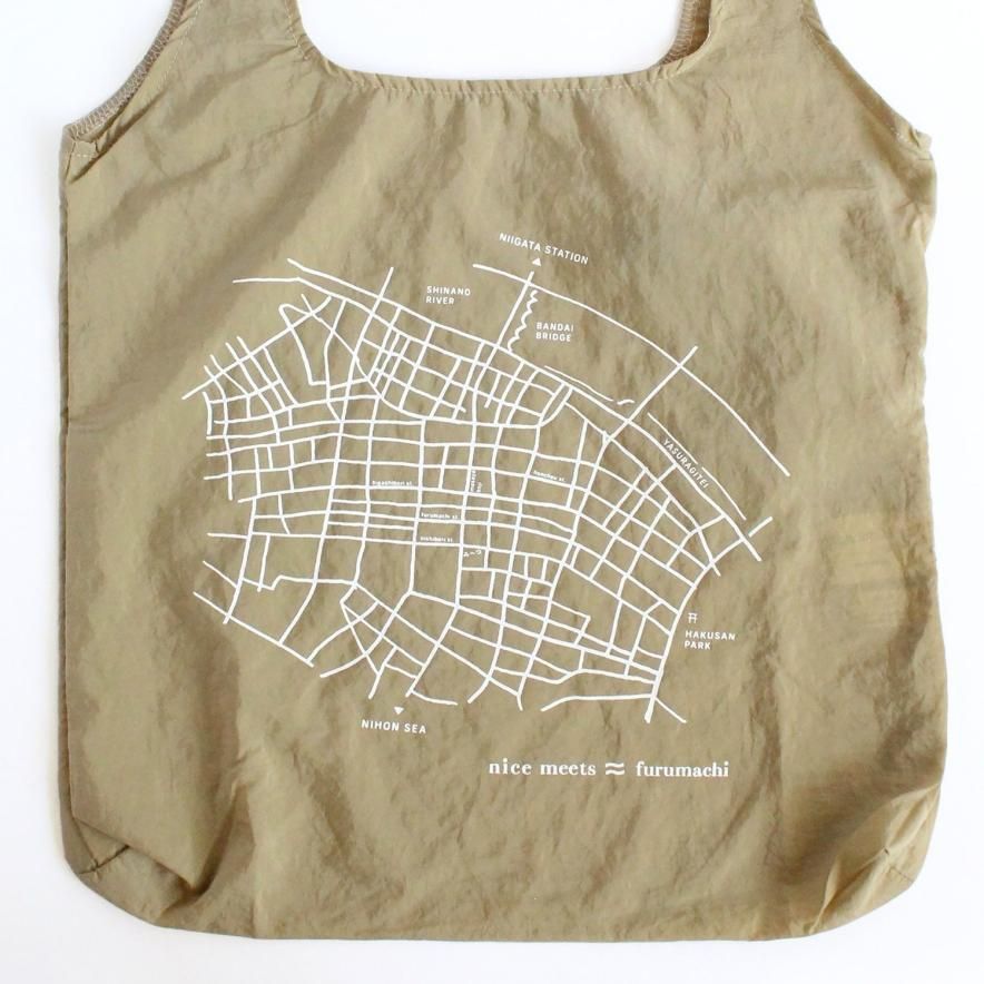 FURUMACHI MAP | ポケッタブルバック - hickory03travelers