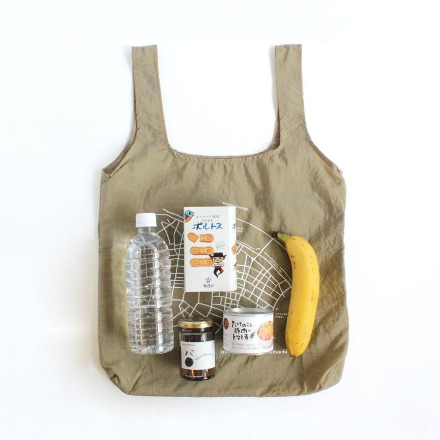 バッグ mee FURUMACHI MAP | ポケッタブルバック - hickory03travelers