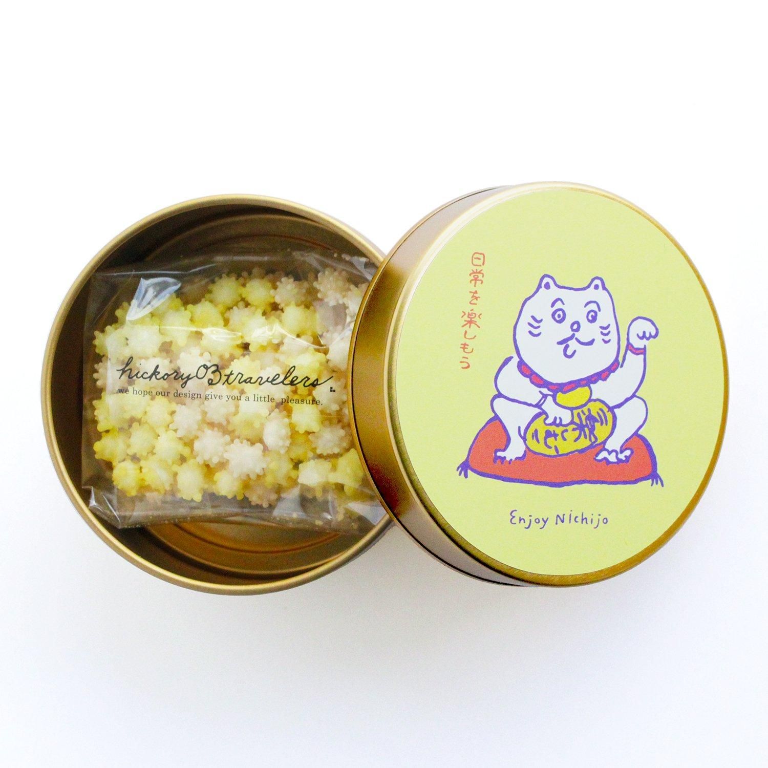 【CAN FEEL×我戸幹男商店コラボ】四季shiki 箱付　定価12,100円 浮き星 | 縁起物缶 | だるま - hickory03travelers