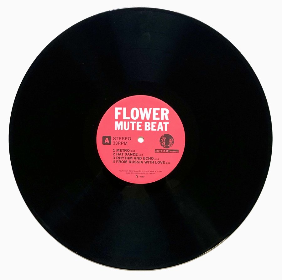 LP』MUTE BEAT / FLOWER (再発盤) - OVERHEAT ONLINE STORE