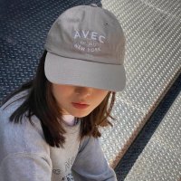 AVEC NEW YORK ANY CLUB SIGNATURE LOGO CAP BEIGE