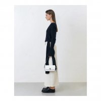 JOY GRYSON TRIBECA MINI SHOULDER  WHITE