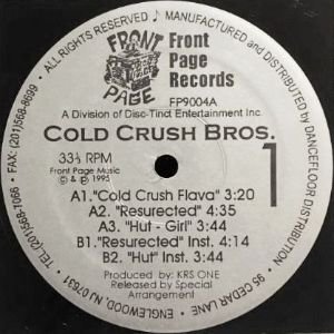 COLD CRUSH BROS. - COLD CRUSH FLAVA / RESURECTED (12) (VG+/VG+)