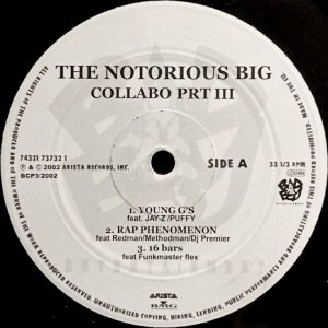 NOTORIOUS B.I.G. - COLLABO PRT III (12) (VG+)