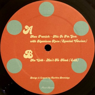 THEO PARRISH - SPECIAL VERSIONS (12) (NEW)