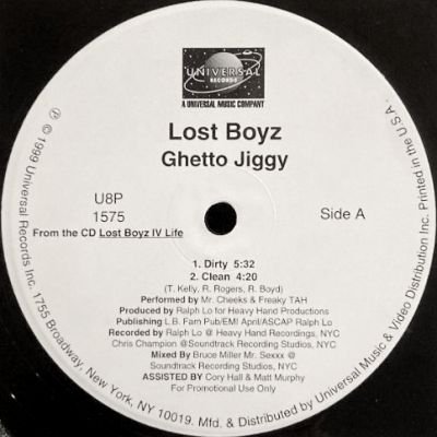 LOST BOYZ - GHETTO JIGGY (12) (VG+)