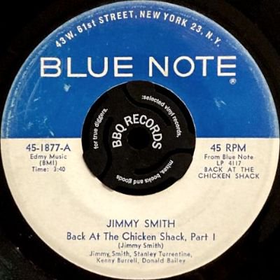 JIMMY SMITH - BACK AT THE CHICKEN SHACK (7) (VG)