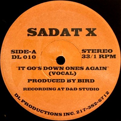 SADAT X - IT GO'S DOWN ONES AGAIN (12) (VG+/EX)