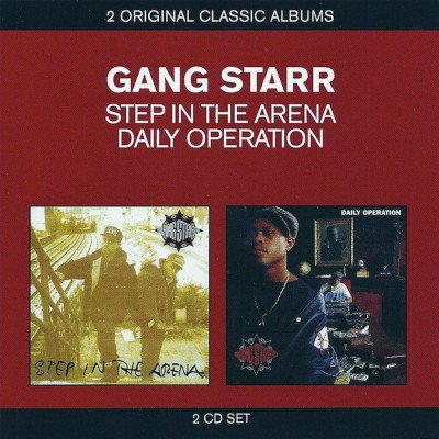 GANG STARR - STEP IN THE ARENA / DAILY OPERATION (CD) (VG+/VG+)