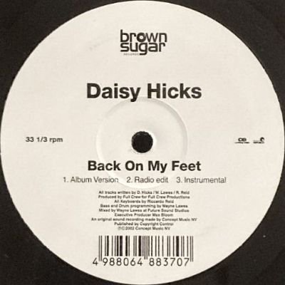 DAISY HICKS - BACK ON MY FEET (12) (EX/VG+)