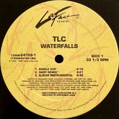 TLC - WATERFALLS (12) (RE) (EX)