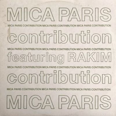 MICA PARIS - CONTRIBUTION / SHOWER OF LOVE (12) (UK) (VG+/VG+)