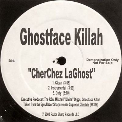 GHOSTFACE KILLAH - CHERCHEZ LAGHOST (12) (PROMO) (VG+)