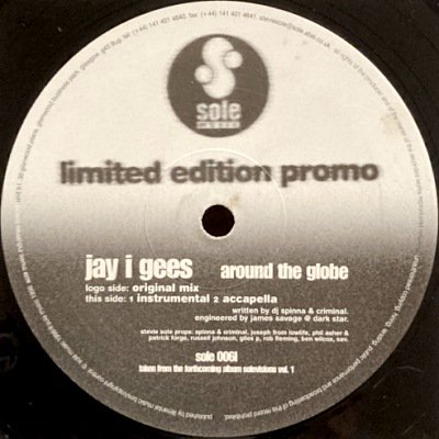 JAY I GEES - AROUND THE GLOBE (12) (EX)