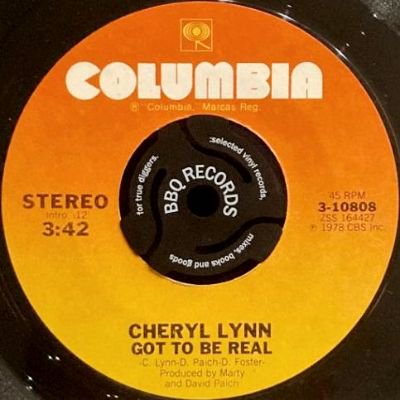 CHERYL LYNN - GOT TO BE REAL (7) (VG+/VG+)
