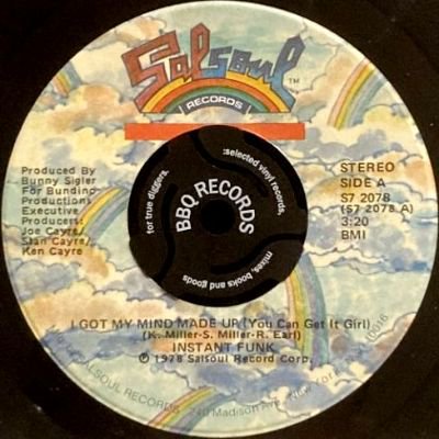 INSTANT FUNK - I GOT MY MIND MADE UP (YOU CAN GET IT GIRL) (7) (VG+)