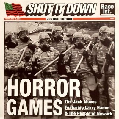 THE JACK MOVES feat. LARRY HAMM & THE PEOPLE OF NEWARK - HORROR GAMES (7) (NEW)