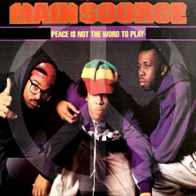 MAIN SOURCE - PEACE IS NOT THE WORD TO PLAY (12) (VG+/EX)