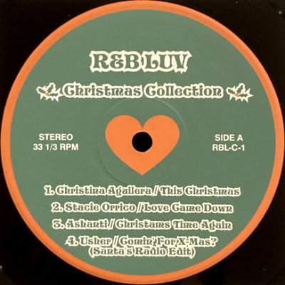 V.A. - R&B LUV CHRISTMAS COLLECTION (LP) (VG+)