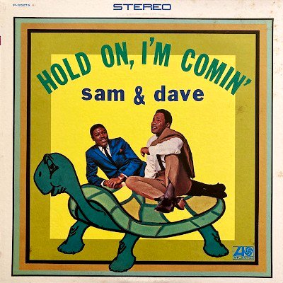 <img class='new_mark_img1' src='https://img.shop-pro.jp/img/new/icons3.gif' style='border:none;display:inline;margin:0px;padding:0px;width:auto;' />SAM & DAVE - HOLD ON, I'M COMIN' (LP) (JP) (EX/VG+)