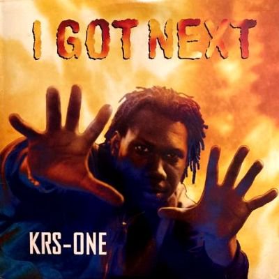 KRS-ONE - I GOT NEXT (LP) (VG/VG+)