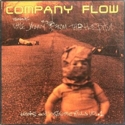 COMPANY FLOW - LITTLE JOHNNY FROM THE HOSPITUL (BREAKS END INSTRUMENTULS VOL.1) (LP) (VG+/VG+)