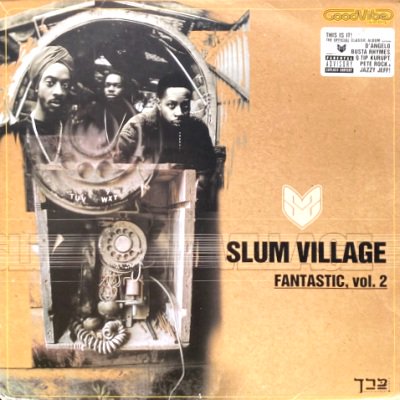 SLUM VILLAGE -  FANTASTIC VOLUME II (LP) (VG/VG)